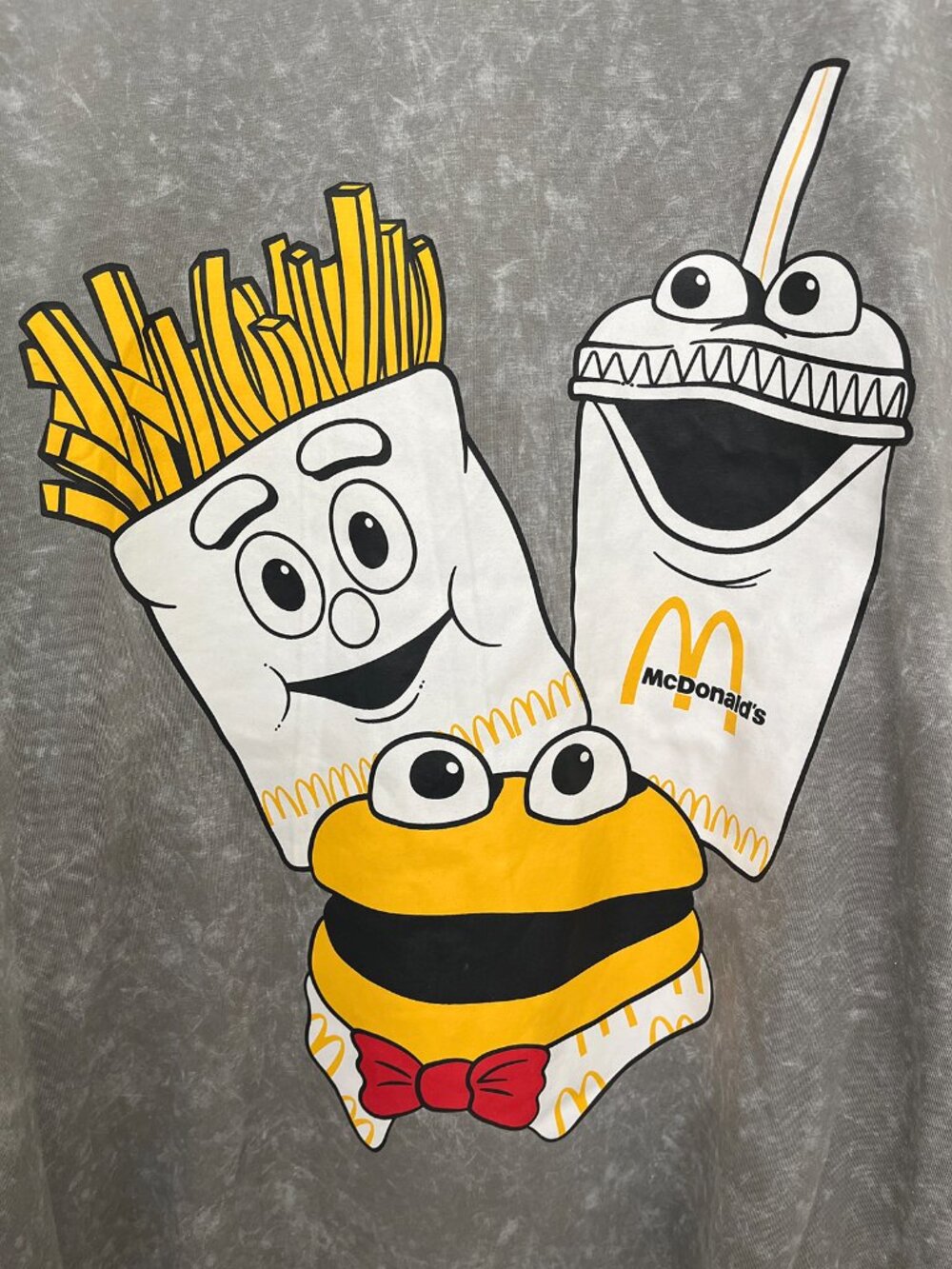 NWOT McDonald’s Happy Meal Food Buddies Men’s Unisex T-Shirt Large - Picture 4 of 7